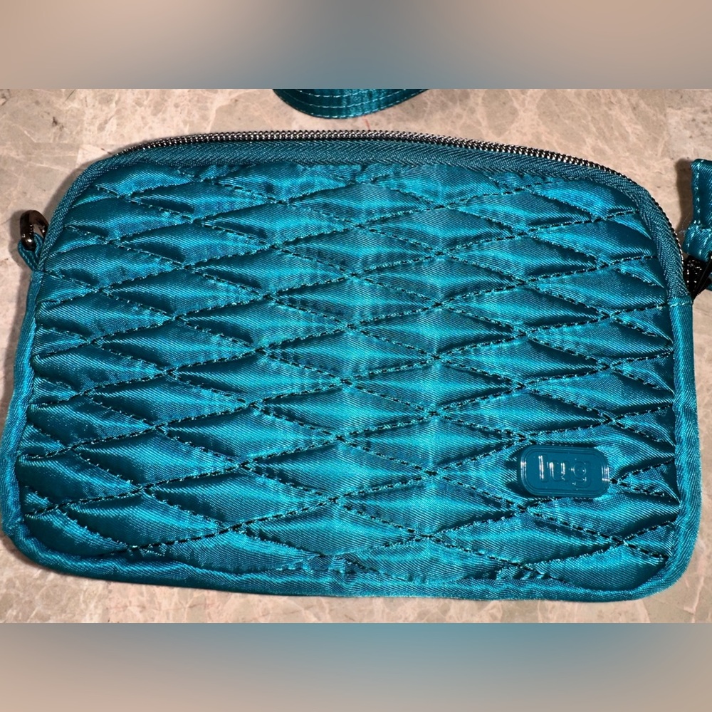 Lug Teal Coupe Belt Bag/Crossbody Purse